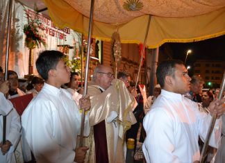 Celebración del Corpus Christi 2016