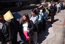 9,7% de desempleo en octubre