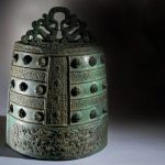 Campana de bronce china (~ 500 a. C.)