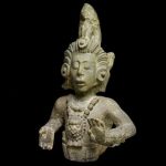 Estatua Maya del Dios del Maíz (~ 700 d.C.)