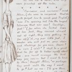 Lewis Carroll no solo escribió a mano el libro sino que hizo él mismo los dibujos para Alice. British Library