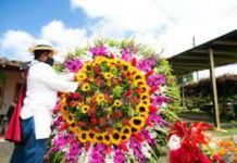 Se debe estar vacunado para participar en la feria de las flores